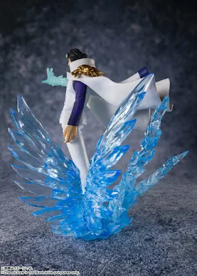 Figuras: Alucinantes figuras de los almirantes Kizaru, Akainu y Aokji de One Piece - Tamashii Nations 
