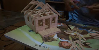 Cara Membuat Miniatur Rumah Dari Stik Es Krim