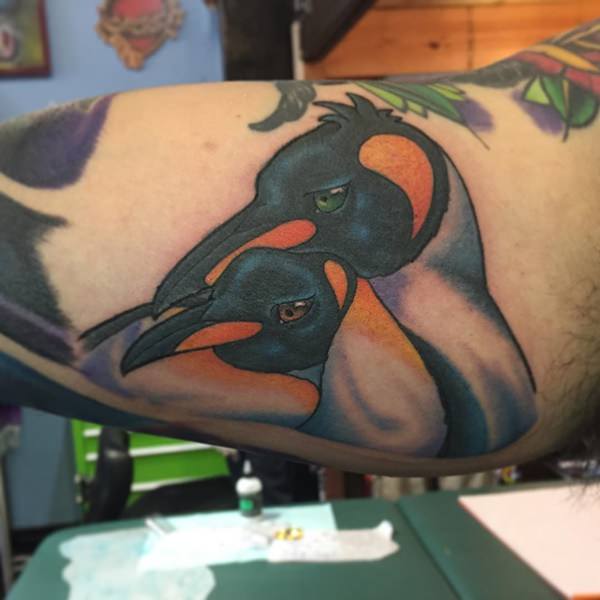 Tatuagens de pinguins