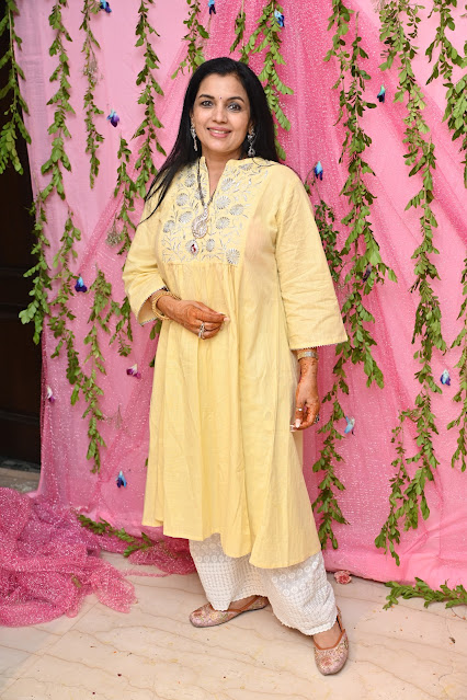 Cotton kurti with machine embroidery