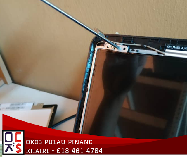 SOLVED : KEDAI REPAIR LAPTOP BAYAN BARU | MASALAH SCREEN RETAK LAPTOP HP 14-BS537TU