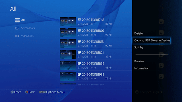 Cara Menyalin Screenshot Dan Video PS4 Ke USB Flash Drive