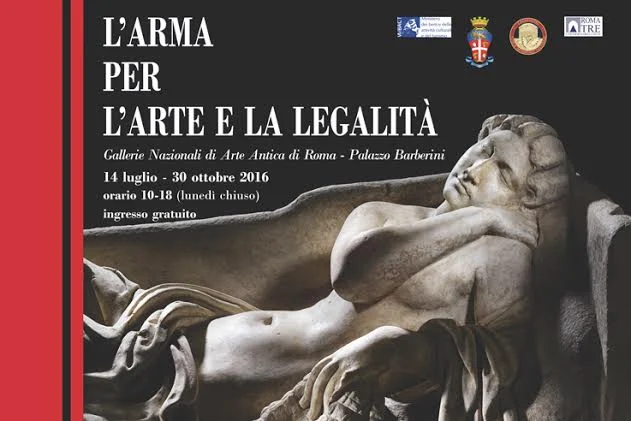 An exhibit of stolen masterpieces recovered by the Italian Carabinieri opens in Rome