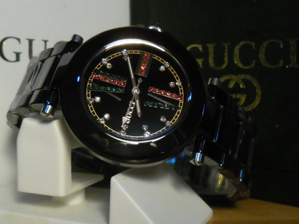 JAM TANGAN GUCCI KERAMIK  828M Kode Barang YA 219 Warung 