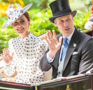 Duke and Duchess of Cambridge attend royal ascot race 2022