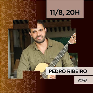 Dia 11-08 Pedro Ribeiro no Sesc Bistrô em Teresópolis