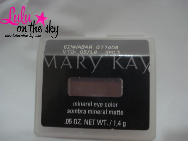 Sombra Mineral Mary Kay Cinnabar (Matte): eu testei -blog luluonthesky