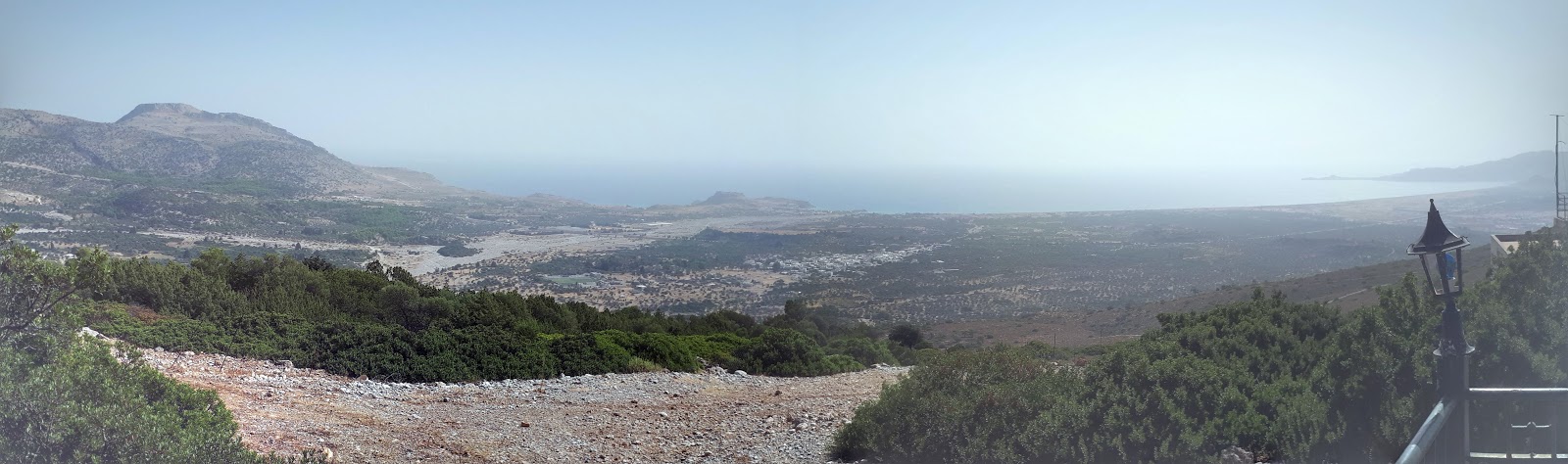 Panorama of the coast