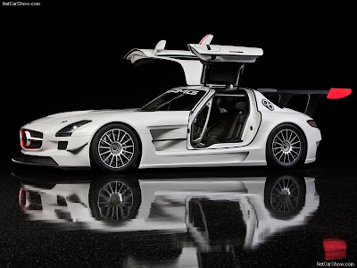 The extra special Mercedes Benz SLS AMG will make its race track debut in