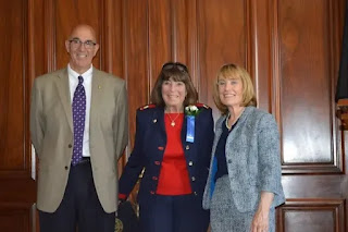 Commissioner DHHS Nicholas A Toupas- Lorraine Meyer NH Governor Maggie Hassan-Courtest Photo FDD