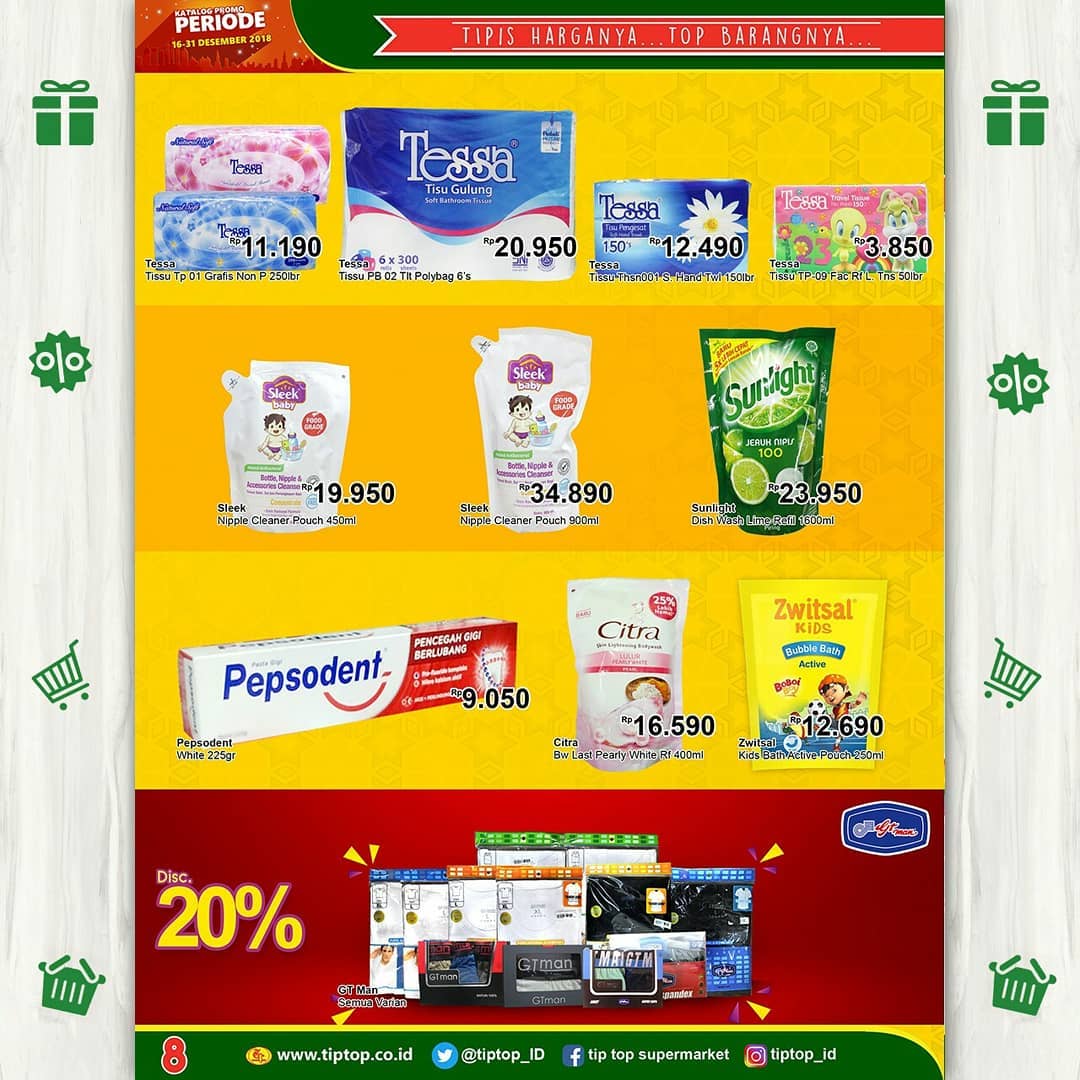 #TipTop - Promo Katalog Periode 16 - 31 Desember 2018