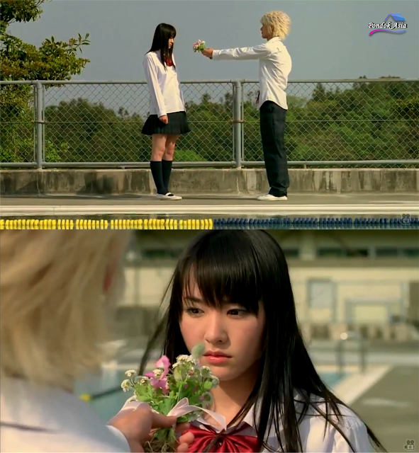 Adegan mika dan hiro di film sky of love HD