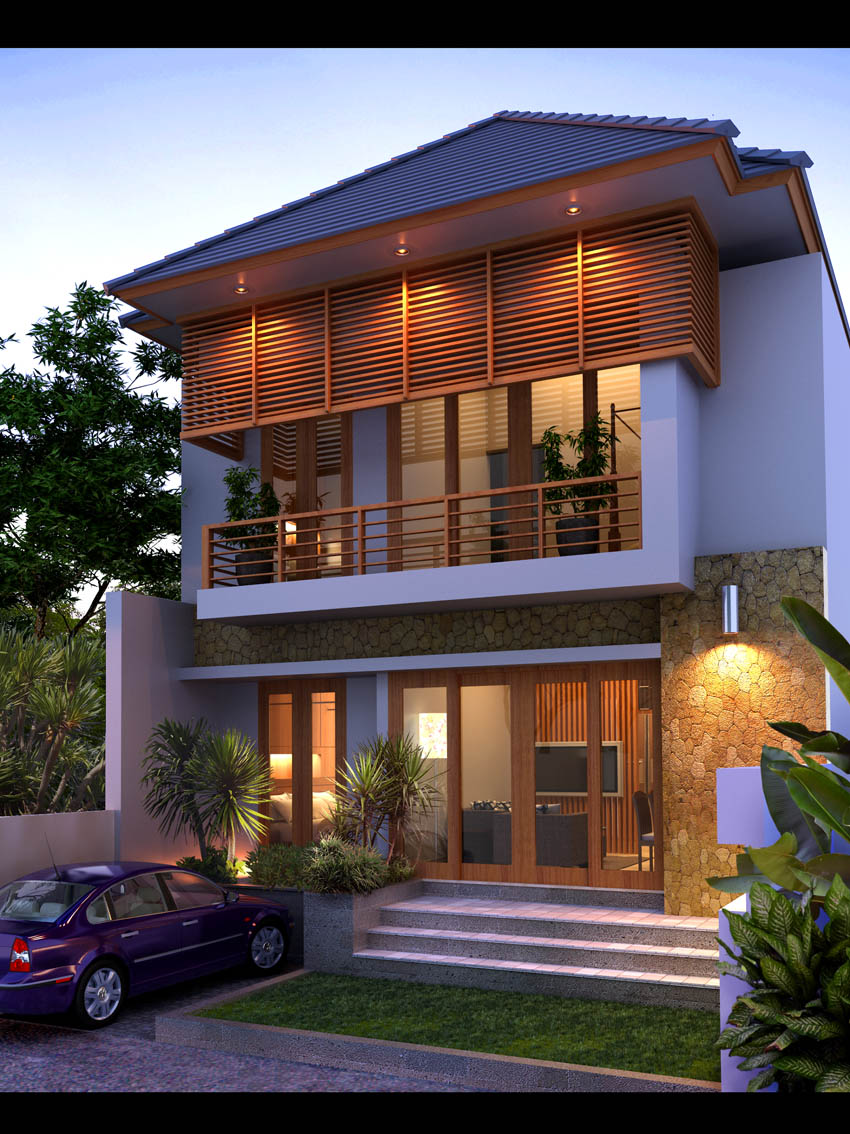 Desain Rumah Minimalis Ukuran 10 X 25