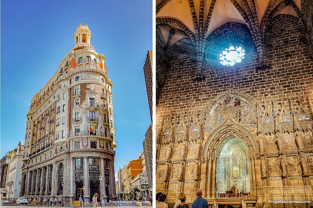 Atrações de Pousada em Valência, Espanha: arquitetura modernista e o Santo Graal na Catedral