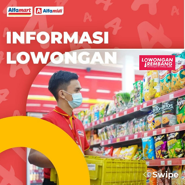 Lowongan Kerja Store Crew Alfamart Rembang Penempatan Kudus Pati Jepara