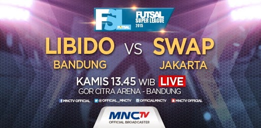 Libido Bandung vs SWAP Jakarta Futsal Super League (FSL) 2015