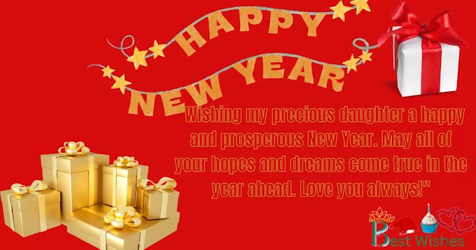 How do I say Happy New Year My Daughter!