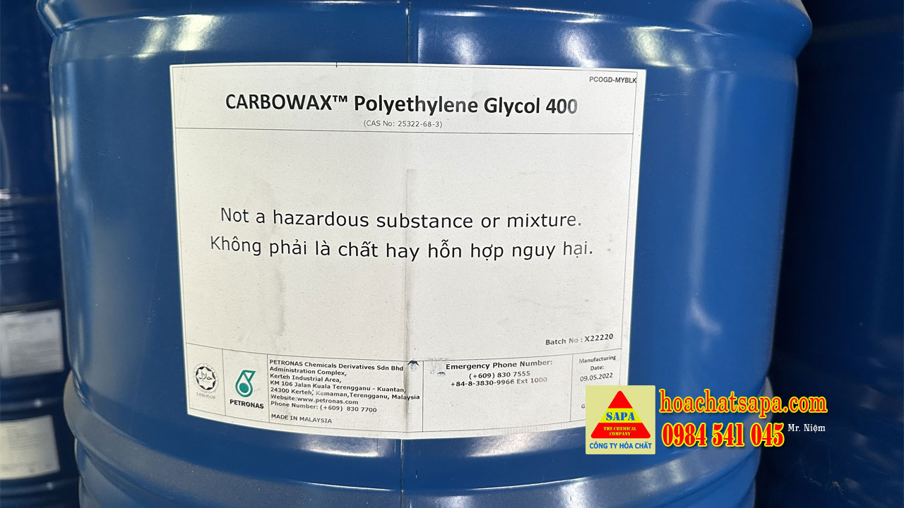 CARBOWAX™ Polyethylene Glycol (PEG 400)
