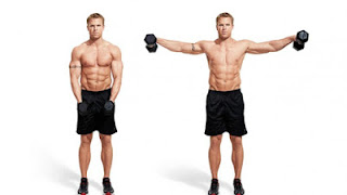 dumbbell laterall