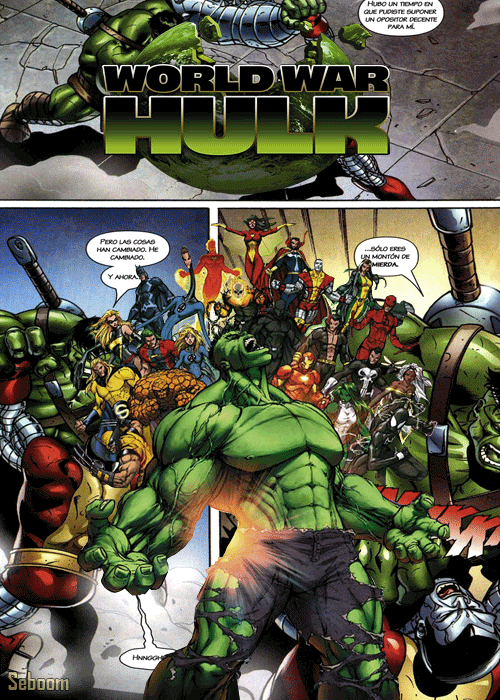 Il Mondo Di Supergoku World War Hulk Miniserie A Fumetti