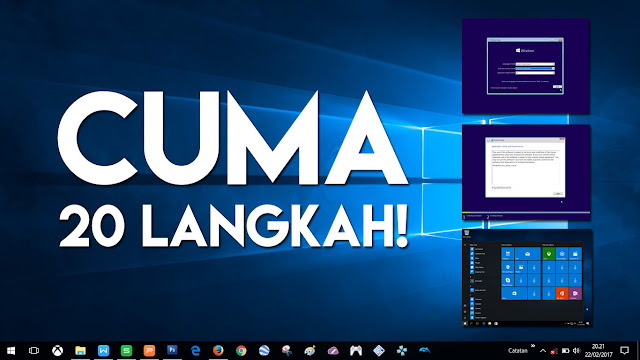 20 Langkah Mudah Install Windows 10, Unduh Langsung dari Web Microsoft!