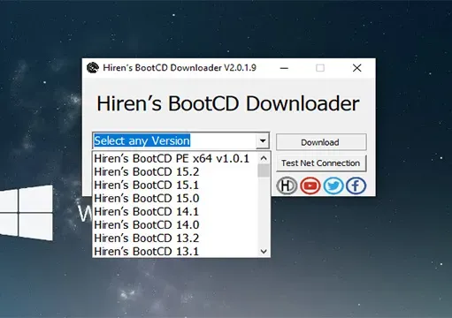 تحميل جميع إصدارات اسطوانة هيرن بوت Hiren’s Boot CD برابط مباشر