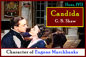 G. B. Shaw's play, Candida: Character of Eugene Marchbanks