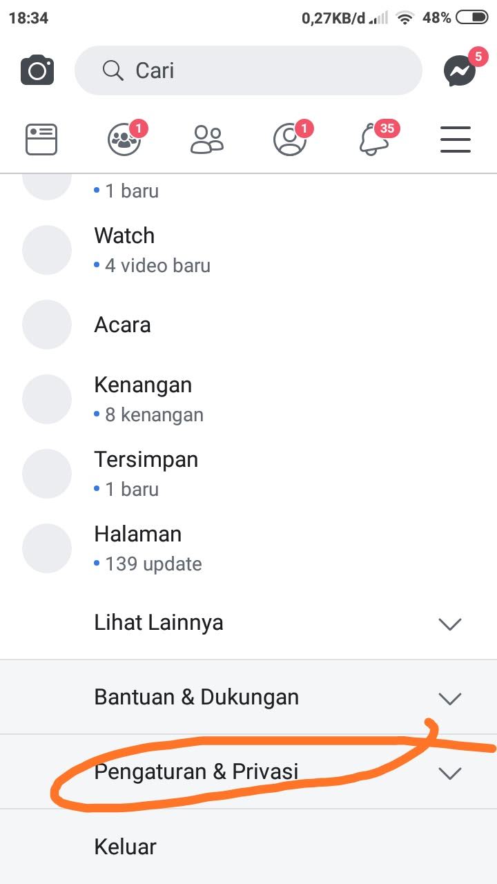 Cara Mengatasi Waktu Sesi Habis pada FB (disuruh masuk 