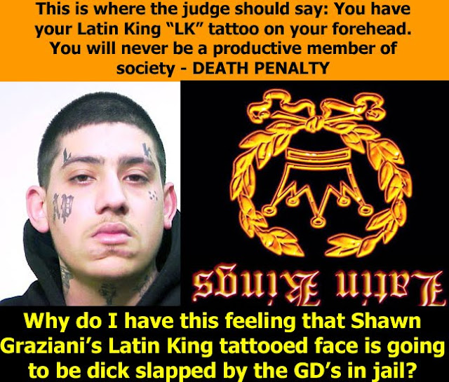 Photo Latin King Shawn Graziani Ten gang members including three boys have