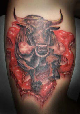 Bull Taurus Zodiac Tattoos