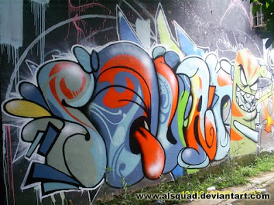 Graffiti Bubble Letter 