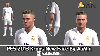 PES 2013 New Toni Kroos Face By AaMin