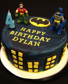 Batman and Robin Birthday Cakes Pictures