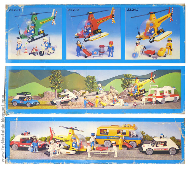 Playmobil  23. 70. 3 - "Helicóptero TVI" - TROL  (Playmobil)