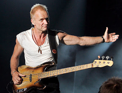 Foto de Sting en el escenario