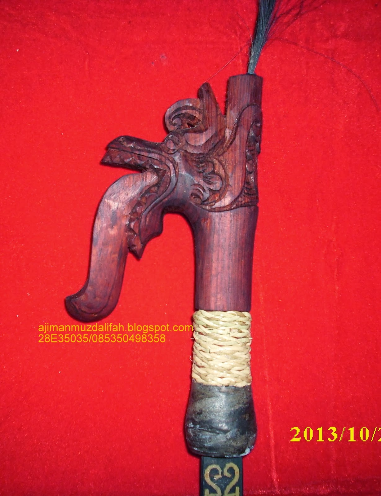  Mandau  senjata suku Dayak mandau  souvenir dengan gagang  