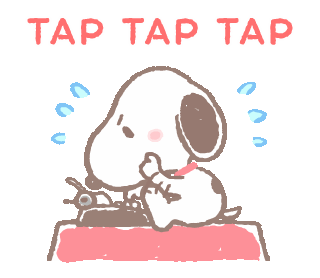 Line 公式スタンプ ゆるカワ スヌーピー Example With Gif Animation Line 公式スタンプ ゆるカワ スヌーピー Example With Gif Animation