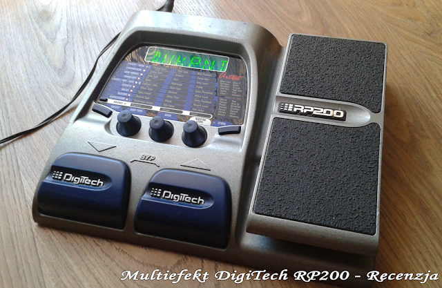 Multiefekt, Recenzja, Digitech RP20