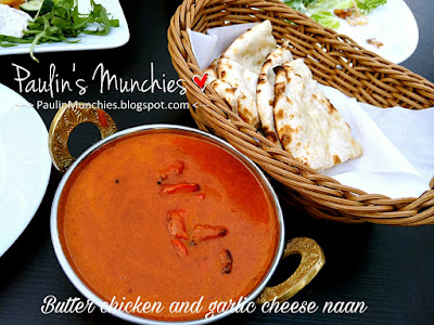 Paulin's Munchies - 720 Bistro & The Toys at Holland Village - Butter chicken and garlic cheese nann