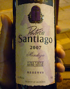 Patrón Santiago, Malbec blend 2007, great red from maipu Mendoza