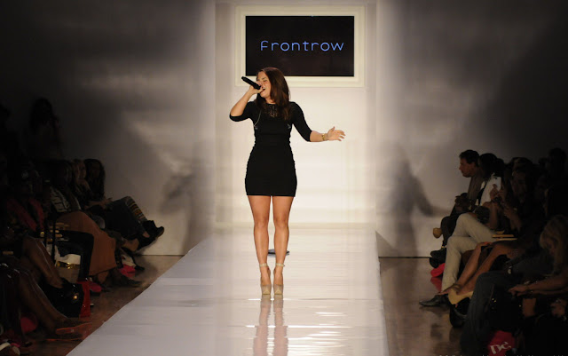 JoJo  - Front Row fashion show in New York