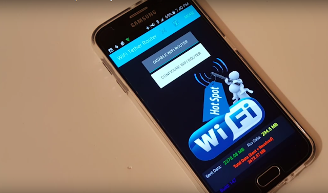 Mobile Hotspot And Tethering Samsung Galaxy S6 