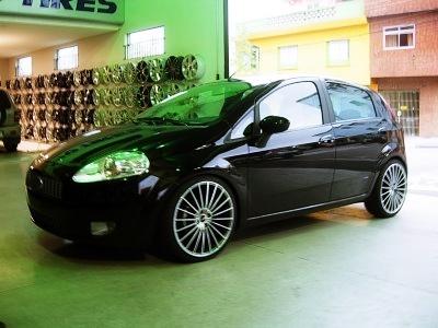 Carros tuning Fiat Punto tuningequipadomodificadoCom Rodas Esportivas