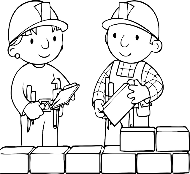 Bob o Constutor - Desenhos para Colorir - Bob the Builder