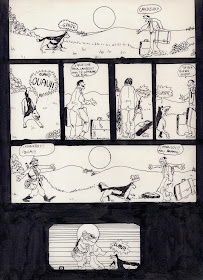 Comic "O Emigrante" (E.V.Pita, 1985)