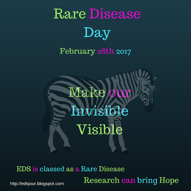 Rare Disease Day zebra