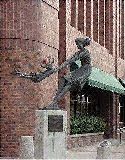 Escultura em Salt Lake City Utah U.S.A.