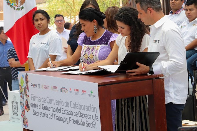 Inicia programa “Jóvenes Construyendo el Futuro” en Oaxaca