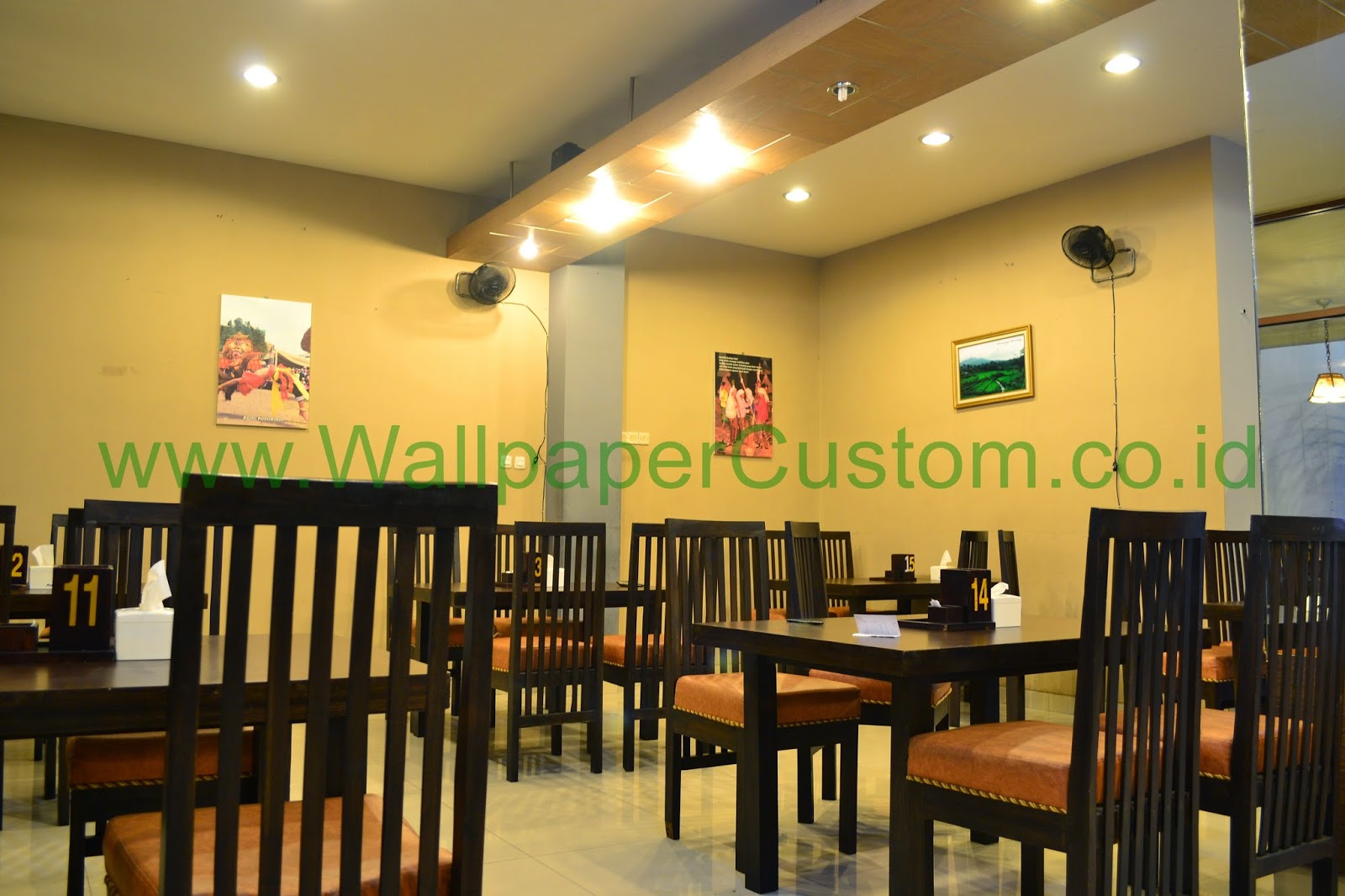 Jual wallpaper  Dinding  3d  Pemandangan alam di jakarta 