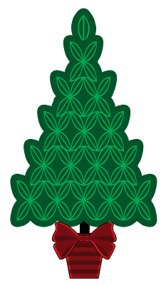 Green Christmas Xmas tree clip art free png download